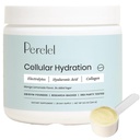 Perrelel Hydration Powder, Electrolyte Supplement med Collagen & Hyaluronic Acid, Mango Lemonade Flavor, Soy & Gluten Free, Ikke GMO, Ingen tilsat sukker, 28 Servere