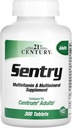 21. århundrede Vitaminer Sentry Multivitamin & Multimineral Tabs, 300 ct