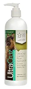 UltraCruz- sc- 395197 Canine Pure Salmon Oil Supplement til hunde, 16 oz