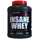 Insane Labz Insane Whey, 100% Muscle Building Whey Protein, Post Workout, BCAA Amino Profile, Mass Gainer, Meal udskiftning, 5lbs, 60 Srvgs, (Chokolade)