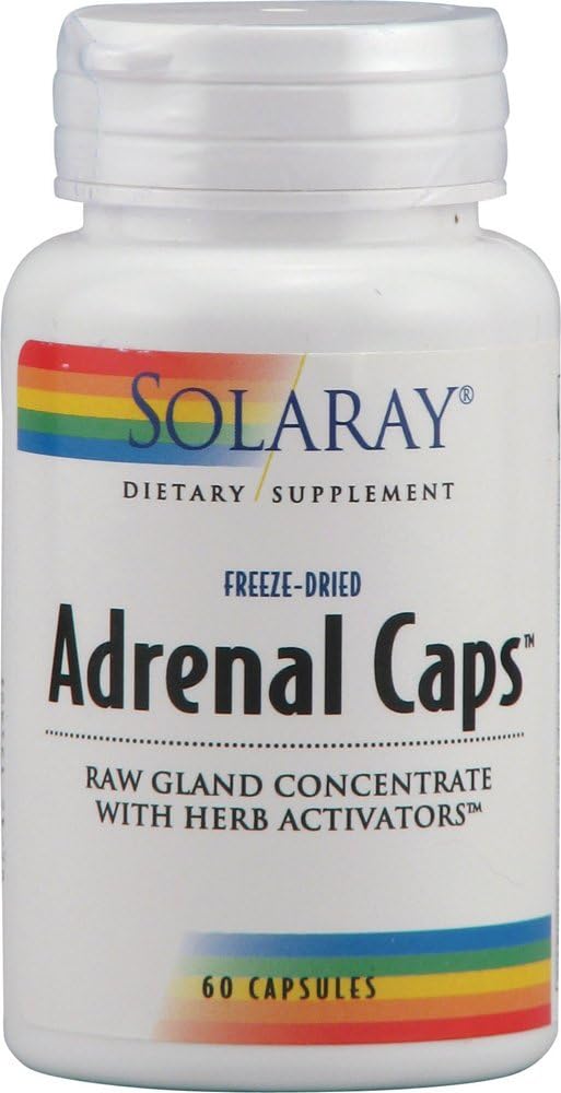 SOLARAY Adrenal Caps (60 kapsler)
