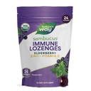 Nature 's Way Sambucus Zink Lozenges med Elderberry og C-vitamin, pebermynte Flavored, 24 Lozenges