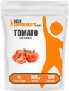 BulkSupplements.com Tomato Powder - Ground Tomato Powder til madlavning - Vegan & Gluten Free, 5g per Serving, 500g (1.1 lbs) (Pack of 1)
