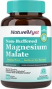 Magnesiummalat, chelated form, stærkt absorberbare, non- buffered, blid på maven, for voksne & børn, fleksibel dosis, energiproduktion, nerve & muskel funktion, 90 Veganske kapsler