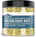 Earthborn Elements Oregon Grape Root 200 Kapsler, Pure & Ufortyndet, Ingen tilsætningsstoffer