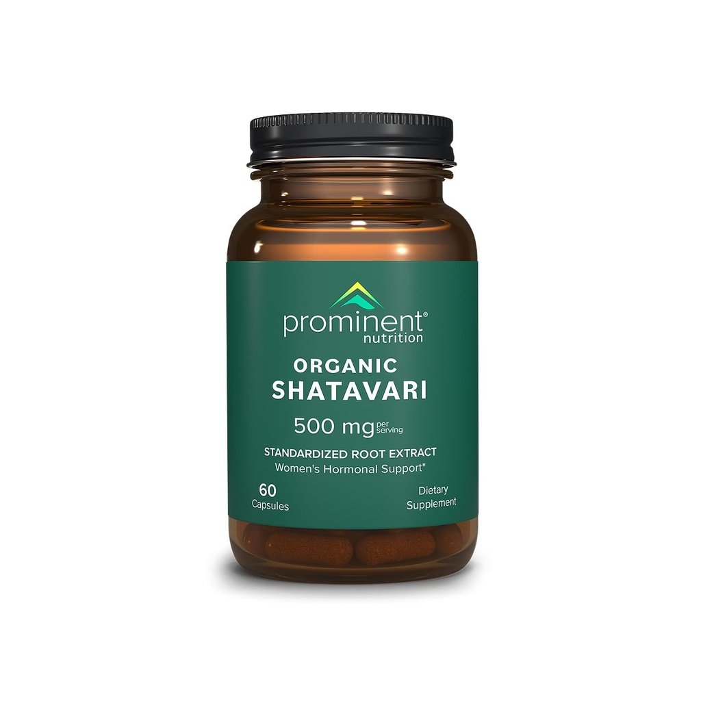 Fremragende ernæring Organiske Shatari kapsler, Hormone Support til kvinder, 500 mg, 60 Greve, Standardized Root Extract Formuleret for kvinders sundhed - 1 pakke