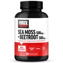 FORCE FACTOR Irish Sea Moss + Beet Root Supplement til støtte Immunitet, Cirkulation, Natural Energy, Heart Health, med antioxidanter, non-GMO, Vegan- Friendly, Soy- Free, 120 Vegetabilske kapsler