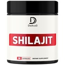 1000Mg Shilajit Pure Himalayan Organic Capsules - Indeholder Natural Fulvic, Humanic Acid & 85 Andre - Shilajit Supplement for Body Balance, Heart Health, Brain & Immunsystem Support - 60 Counts