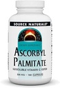 Source Naturals Ascorbyl Palmitat 500 mg Fati- Opløseligt C-vitamin Ester tillæg - 180 kapsler