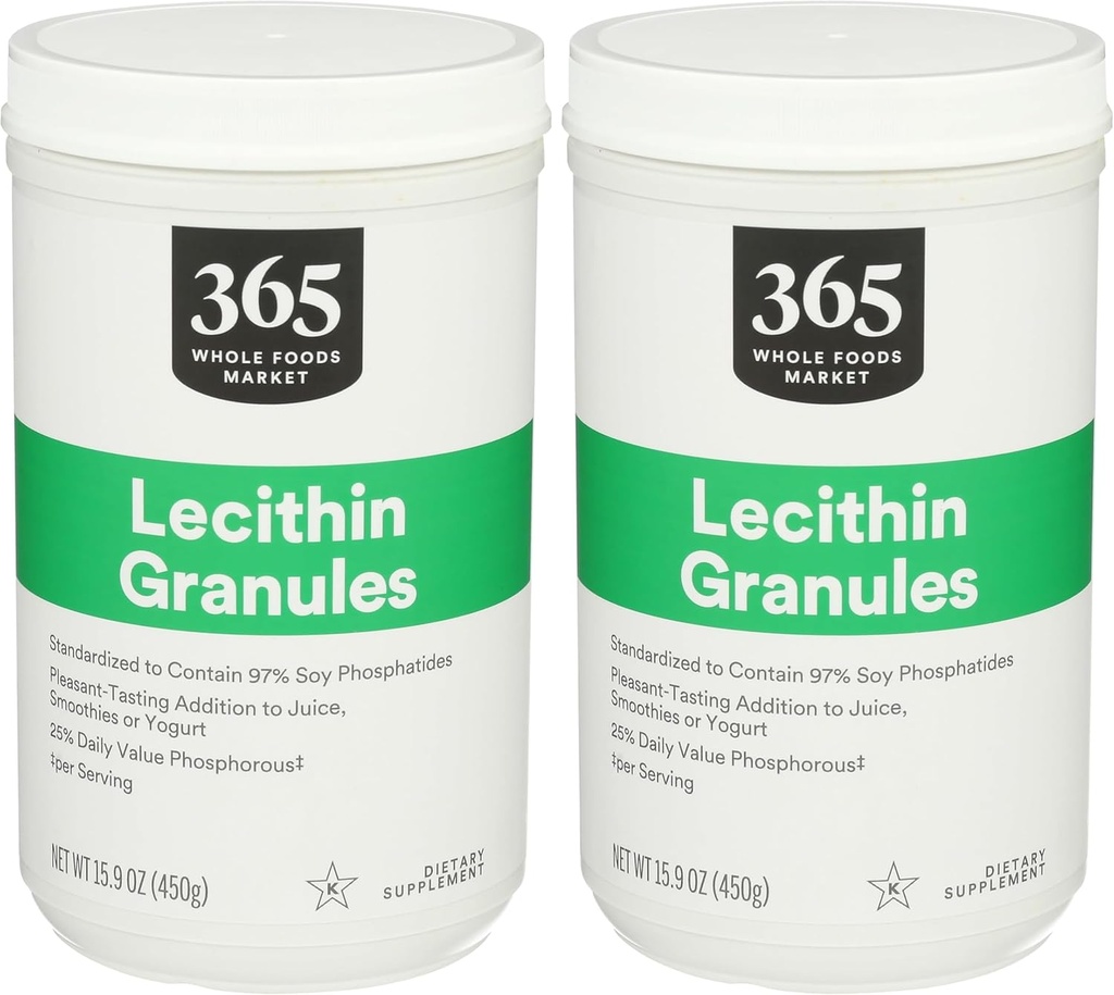 365 by Whole Foods Market, Lecithin Granules, 15.9 Ounce (pakke med 2)