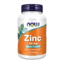 Now Foods Supplements, Zink (Zink Gluconate) 50 mg, Understøtter enzymer funktioner *, immunforsvar *, 250 tabletter
