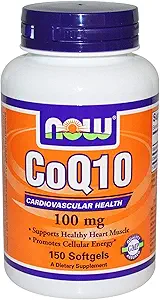 Now Foods, CoQ10 100mg, 150 Softgels (Pack of 2)