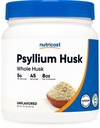 Nutricost Psyllium Hele Husk pulver (Flager) 8.1oz - Gluten Free & Non- GMO