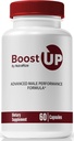 Boost op kapsler, Officiel Boost op for mænd, Alle naturlige Boost op piller, Daglig ernæring til støtte Mand sundhed og velvære, Premium Boost Ups anmeldelse (60 kapsler)