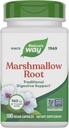 Nature 's Way Marshmallow Root - Marshmallow Root supplement til traditionel fordøjelsesbesvær * - Gluten- Free, Dairy- Free & Vegan - Easy- Sluge kapsler - 100 kapsler (Packaging May Vary)