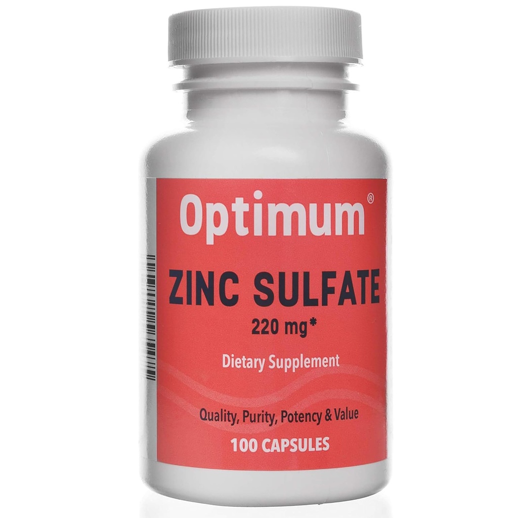 Zinksulfat 220 mg 100 Grev Kapsler