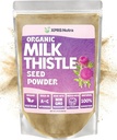 XPRS Nutra Organic Milk Thistle Seed Powder - Premium Milk Thistle Powder Rich in Silymarin and Antioxidants - Milk Thistle Seeds Support Lever Health - Vegansk Friendly Milk Thistle Organic (16 Ounce)