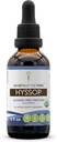Hyssop USDA Organic Mezzogiorno 124; Alkohol- Free Extract, High- Potency Herbal Drops Mezzogiorno 124; Fremstillet af 100% Certificeret Organic Hyssop (Hyssopus officinalis) Tørret urt (2 oz)