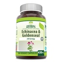 Urtehemmeligheder Echinacea & Goldenseal Root Supplement- 124; 450 Mg Per Serving Meach124; 250 Veggie Kapsler 124; Non- GMO Meach124; Gluten- Free Meach124; Made in USA (250 Veggie Capsules)