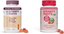 SmartyPants Teen Girl Multivitamin Gummies: Omega 3 Fish Oil (EPA / DHA), Vitamin D3, C, Vitamin B12 & Kids Probiotiske Immunitet Gummies: Prebiotika & Probiotika til fordøjelsessygdomme