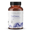 Theralogix TherOmega Omega-3 Fish Oil Supplement - Understøtter hjerte, hjerne, immunforsvar og fælles sundhed * - 700 mg DHA & EPA fra Wild Alaska Pollock - bæredygtigt sourced - NSF Certificeret - 90 Softgels