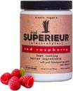 Superieur Electrolytes – Plant Based Electrolyte Supplement w/Sea Minerals for Hydration & Recovery – Keto Friendly, Non-GMO, Zero Sugar, Vegan Healthy Sports Drink Powder – Raspberry (70 Servings)