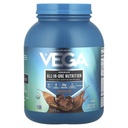 Vega All in One Nutrition Organic - 20g Plant- Based Pea Protein, Chokolade, 42 Servering, Vitaminer A & C, Probiotika, Grønne, Vegan, Keto, Gluten Free, 61.8oz (Packaging May Vary)