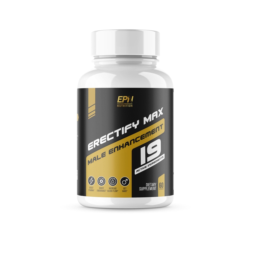 ERECTIFY MAX piller til mænd hurtig fungerende Erection Support 124; New Ultra Dosed Male Enhancement til at maksimere blodgennemstrømningen, Tykkelse & Boost Libido Buddy 124; Horny Geat Weed + 18 Ingredienser - 60 tabletter