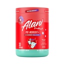Alani Nu Pre Workout + Powder Cherry Slush, Extra Boost, Sugar Free, 300mg Koffein, L- Theanine, Beta- Alanine, Citrullin, 30 Servere