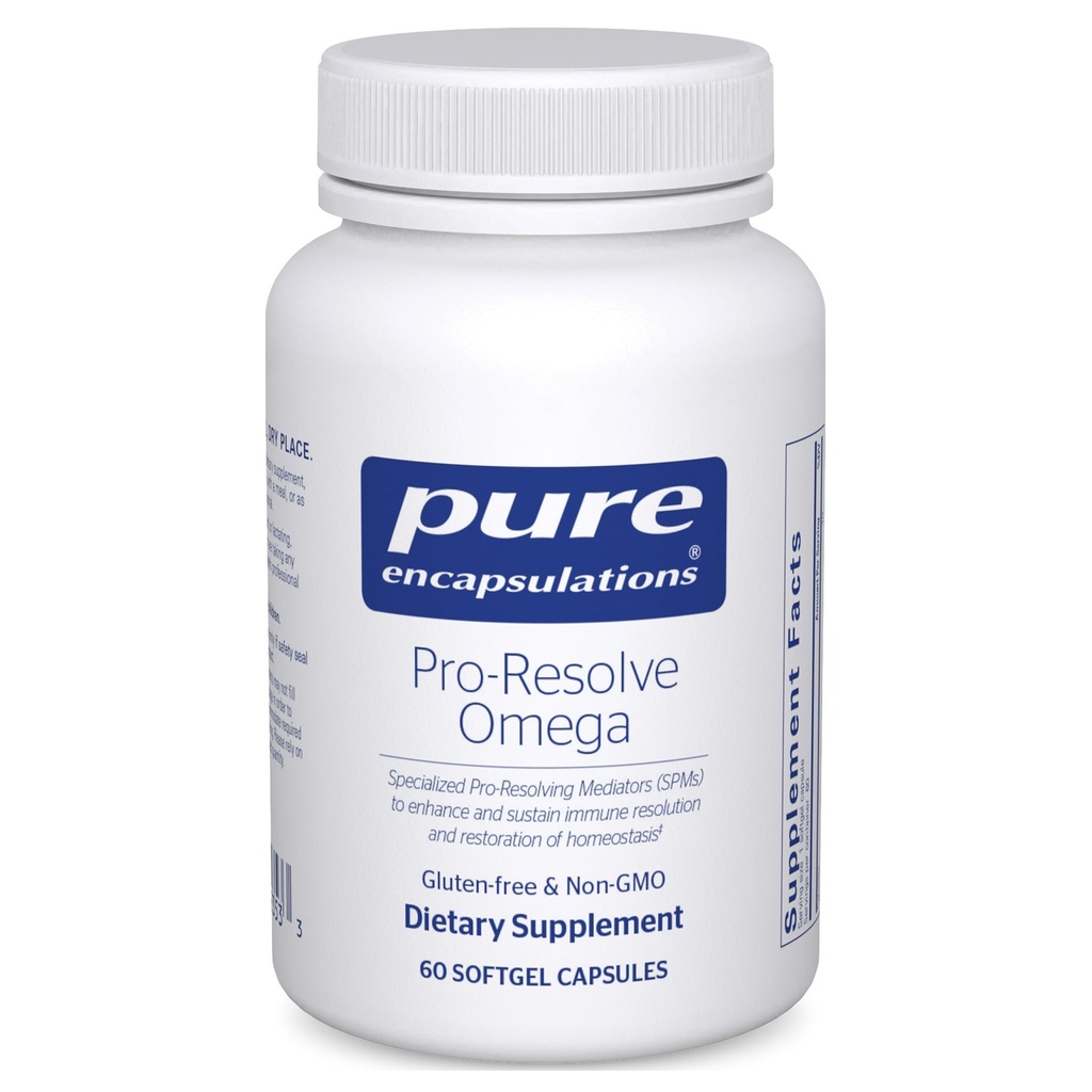 Ren indkapsling Pro- Resolve Omega Note 124; Omega-3 Fedtsyrer til kardiovaskulær sundhed