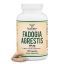 Fadogia Agrestis 600 mg per servering (180 kapsler) Kraftfuld Uddrag til støtte atletisk ydeevne (tredjepart testet, non-GMO, Vegan, Gluten Free) af Double Wood