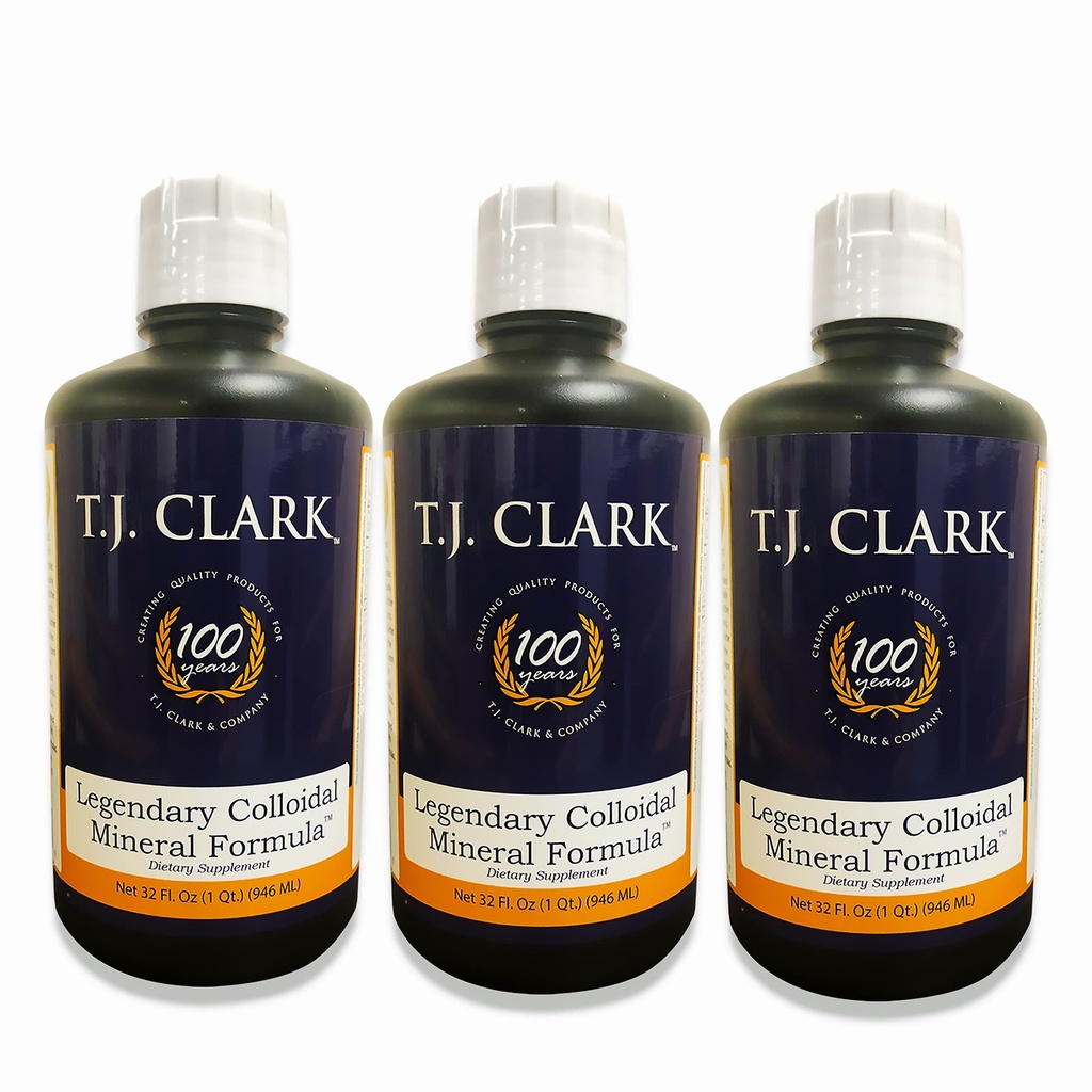 T.J. Clark Legendary Kolloid Mineral Formel 32 fl. oz. (3 Pack) af T.J. Clark