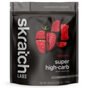 Skrattch Labs Super High- Carb Hydration Pulver • 124; Kulhydrat Pulver med klynge Dextrin og elektrolyter • 124; Endurance Energy Drink • 124; Hindbær (840 Bedste) • 124; Non- GMO, Gluten Free, Vegan, Kosher