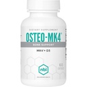 NBI Osteo- MK4 Knoglerådgivning af 124; D-vitamin & K Complex af 124; 45mg vitamin K2 (MK4) til stærk bone sundhed & funktion af 124; 60ct Veggie kapsler