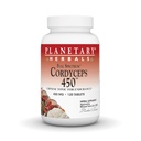 Planetariske Herbals Cordyceps 450 Fuld Spectrum, Kinesisk Tonic for Endurance