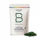 BioPure Chlorella Pyrenoidosa - 100% Organisk, Cracked- Cell Wall, Nutractacial Superfood pakket med proteiner, vitaminer, mineraler og aminosyrer, der understøtter stofskifte, Detox & Immunity - 400 tabletter