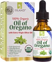 Olie af Oregano Organic Liquid Drops (1 fl oz) - Blanding af Organic Oregano Oil & Olive Oil, dyrket i Spanien