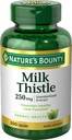 Nature 's Bounty Milk Thistle 250 mg kapsler 200 ea (pakke med 2)