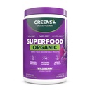 Green + Organic Wild Berry Superfood Powder, Antioxidant Polyphenol, Blend for Morning Kick, Energy, Vitality Boost, Nutrition, Vibrant Health, Kosttilskud, Vegan Soy / Dairy / Gluten Free (8.46oz)