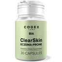Codex Labs BIA Eczema Probiotic - 30 Kapsler Note 124; Synbiotisk for Eczema- Prone Hud med klinisk proven Probiotika & Prebiotic Blueberry