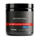Toniiq Ultra High Renhed Resveratrol Kapsler - 98% Trans- Resveratrol - Meget renset og biotilgængelig - 180 Caps Reservatrol supplement