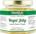 Stakich Fresh Royal Jelly - Pure, All Natural - Ingen tilsætningsstoffer / Flavors / Konserveringsmidler Tilføjet - 4 Ounce (114 Gram)