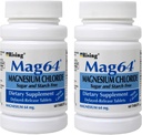 Rising Mag64 Magnesiumchlorid Kosttilskud Forsinket udgivelsestabletter 64 mg, 60 tabletter (pakning med 2)