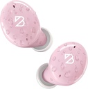 Back Bay Audio Tempo 30 Trådløse Earknopper til små ører - Award- Winning Sound, Sweatproof Bluetooth Earknopper, Komfortable Ear Bud til kvinder, Pink Earphones Lille Ear Kanaler, Lang batteri Hovedtelefoner