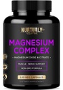 Magnesium Citrate & Oxide 500mg Complex Supplement - High Absorption Maximum Strength - Helps Support Bone Density and Strength, Muscles, Energy and Sleep - 120 Vegan Capsules