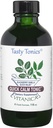 Vitanica Quick Calm Tonic - Stress Support - Urtetilskud med Lavendel, Valerian Root, Kava Root & Passionflower Herb - BlackBerry Vanilla - Pro Logo - 4 Fl Oz (118 ml)