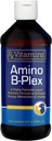 Rx Vitaminer Amino B- Plex Cat & Dog Supplement - Vitamin B Complex Liquid Plus Aminosyrer til hunde & katte - Appetit Booster og Kat & Hundevægt Gainer - Kosttilskud & Vitaminer - 8 oz