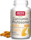 Jarrow Formulas Curcumin Phytosome 500 mg - 60 Veggie kapsler - Formuleret med Meriva - Antioxidant Support Supplement - Fælles sundhed & støtte - 60 Servere