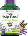 tnvitamins Holy Basilikum Kapsler (1.600 mg Ækvivalent - 240 Kapsler)