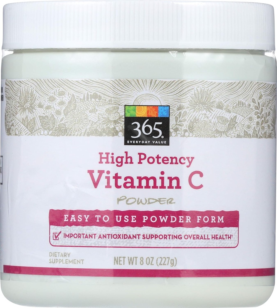 365 af Whole Foods Market, High Potency C Vitamin Powder, 8 oz